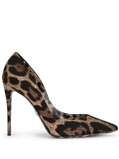 dolce gabbana leopard stiletto|DOLCE&GABBANA Leopard.